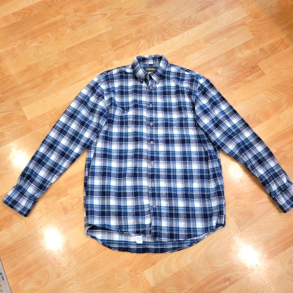 Cabela's Men's Long Sleeve Flannel Shirt Size LT - Picture 1 of 4